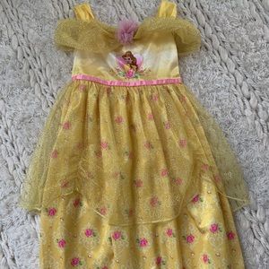 Disney Princess Belle toddler costume/nightgown